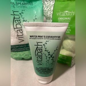 New Vitabath Cool Spearmint & Thyme 3 Pack Lot All New